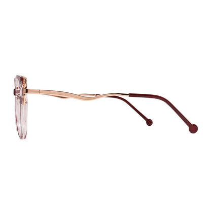 Trista Eyeglasses in Burgundy