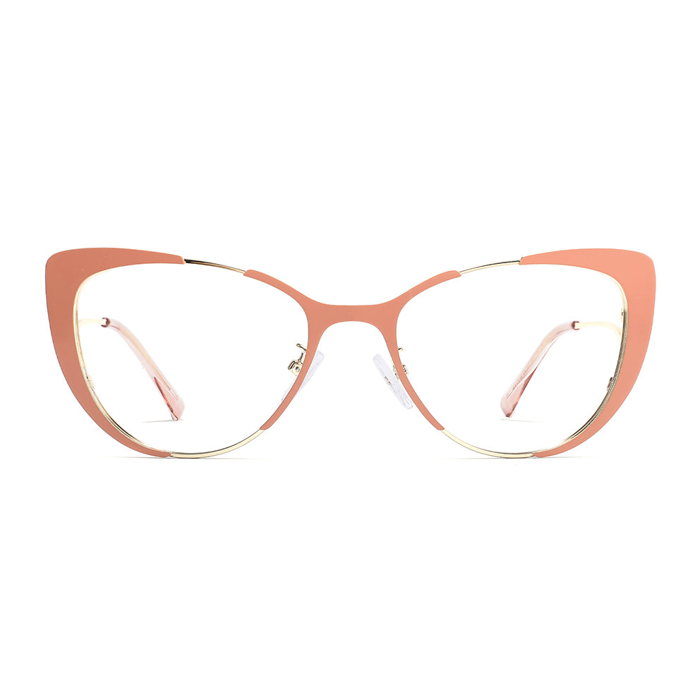 Rieko Eyeglasses in Orange