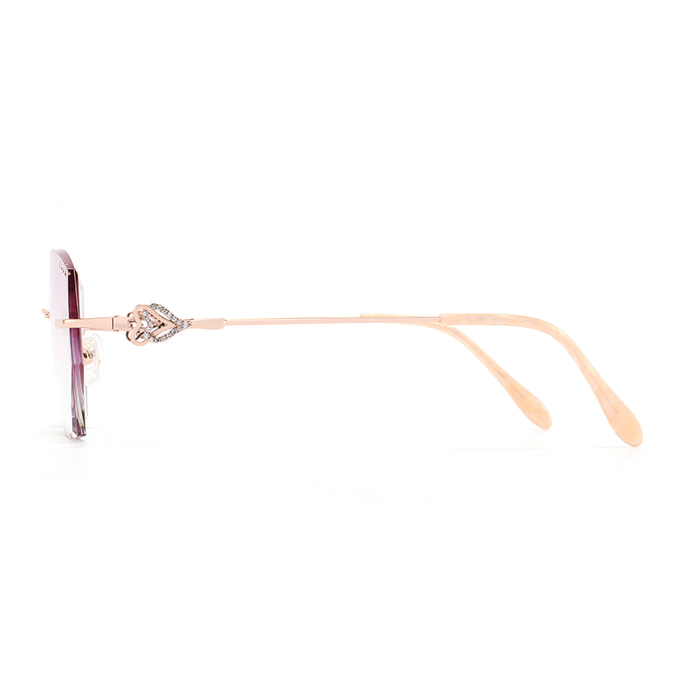 Barbieri Eyeglasses in Rose Gold