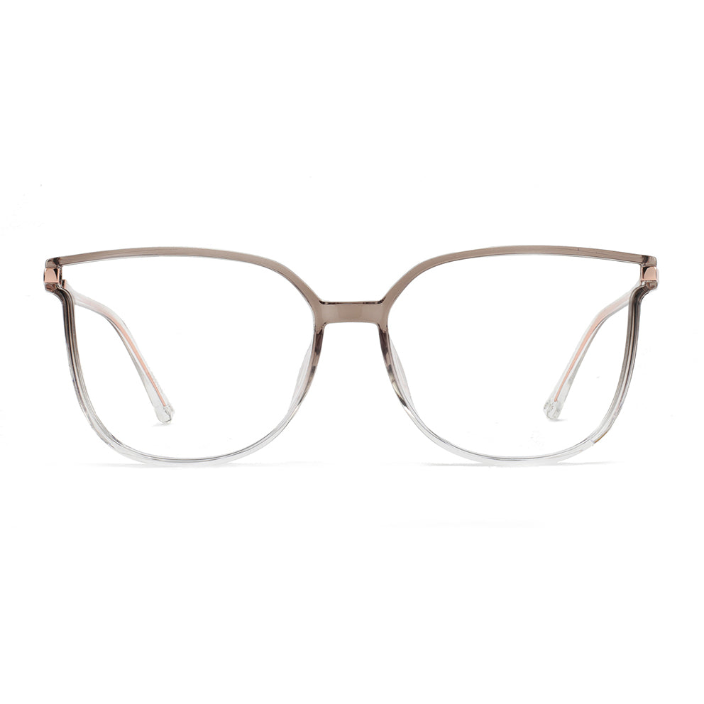 Aysun Eyeglasses in Clear Grey & Clear