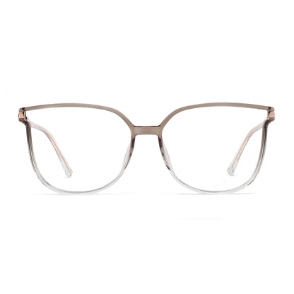 Aysun Eyeglasses in Clear Grey & Clear