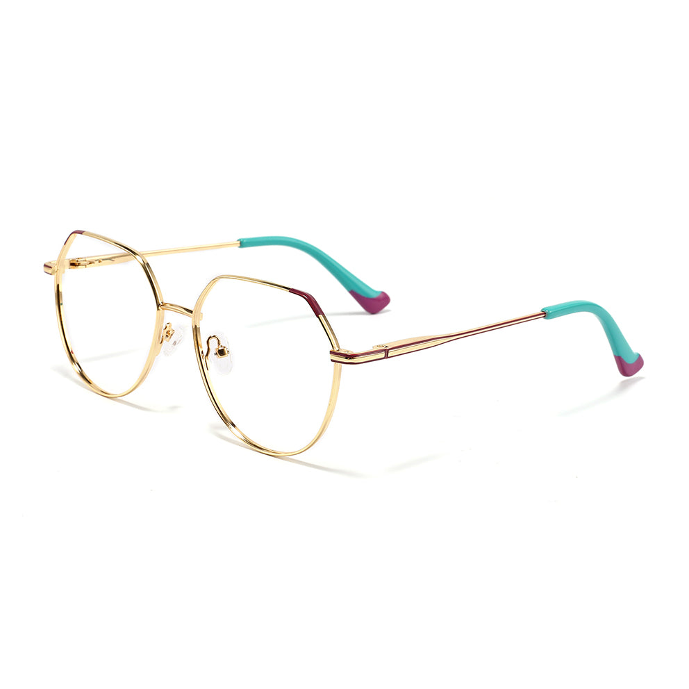 Petra Eyeglasses in Gold