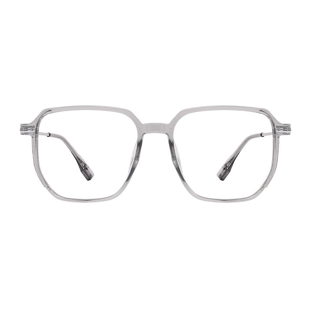 Romola Eyeglasses in Grey & Silver