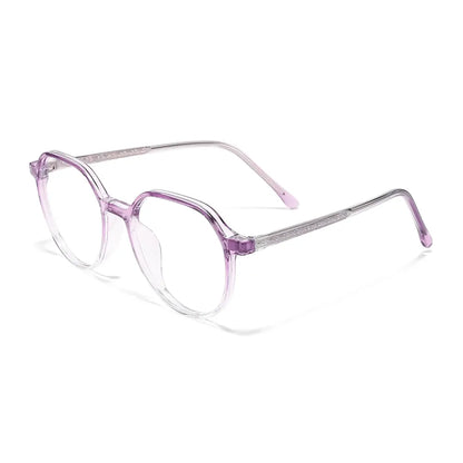 Lina Eyeglasses in Purple & Clear