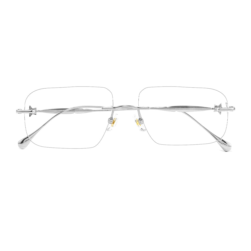 William Eyeglasses in Silver