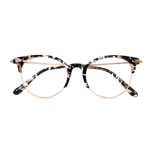 Caroline Eyeglasses in Black Tortoise