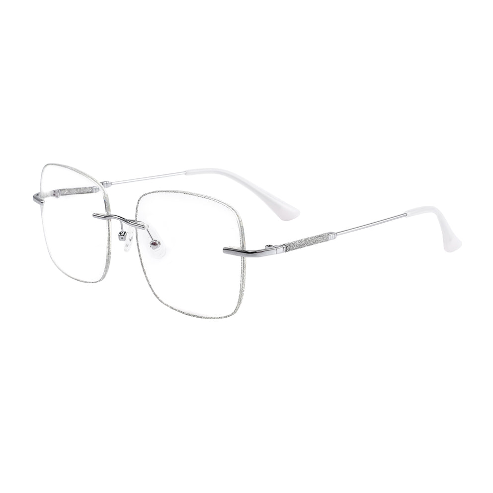 Sparkle Eyeglasses in Silver