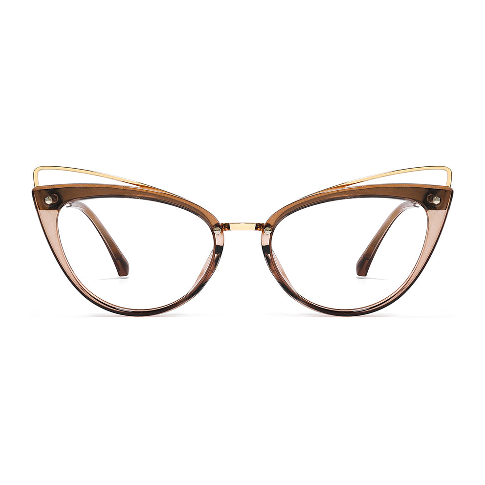 Parcae Eyeglasses in Brown