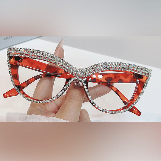 Sienna Eyeglasses in Red Tortoise