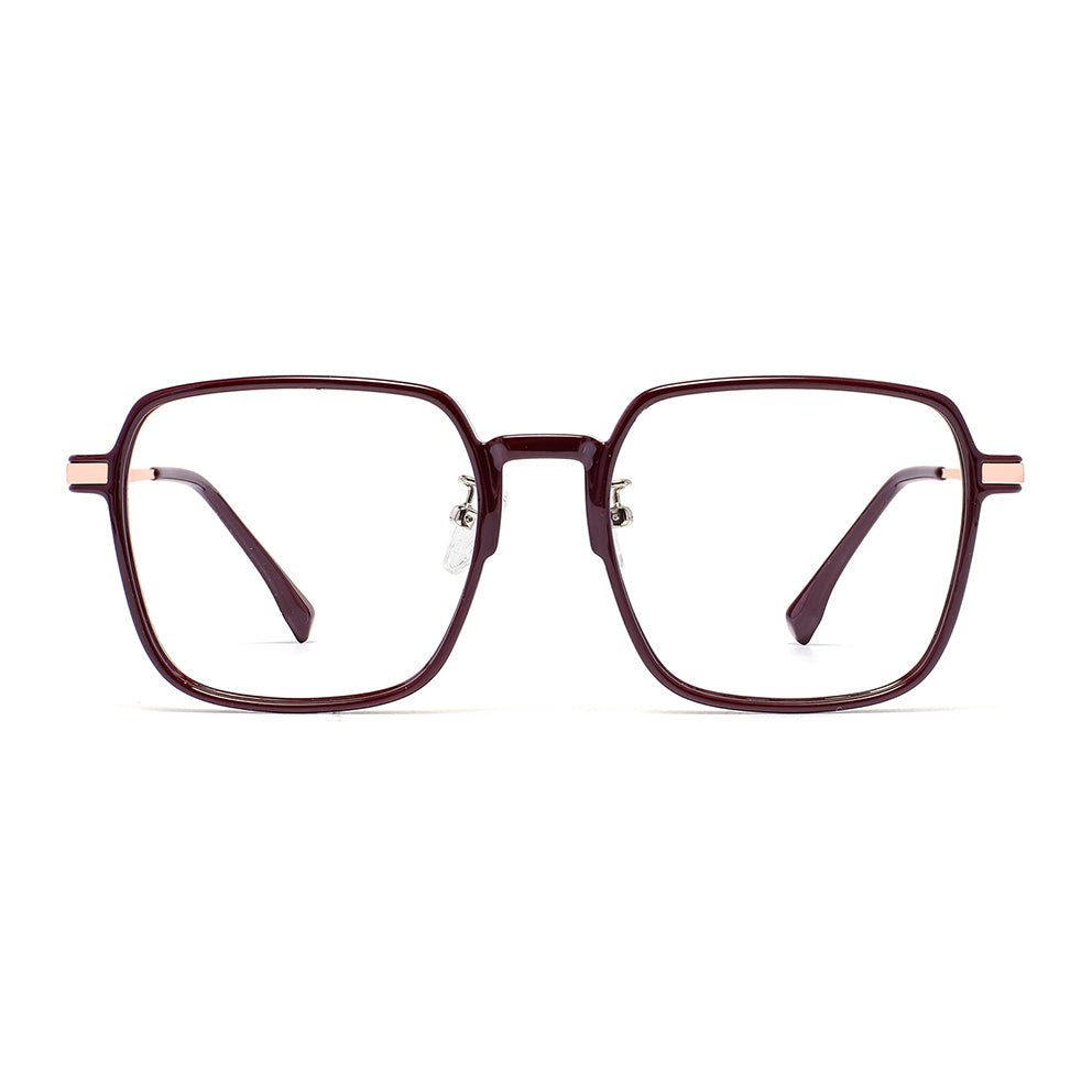 Sandy Eyeglasses in Burgundy