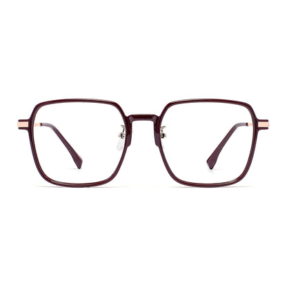 Sandy Eyeglasses in Burgundy