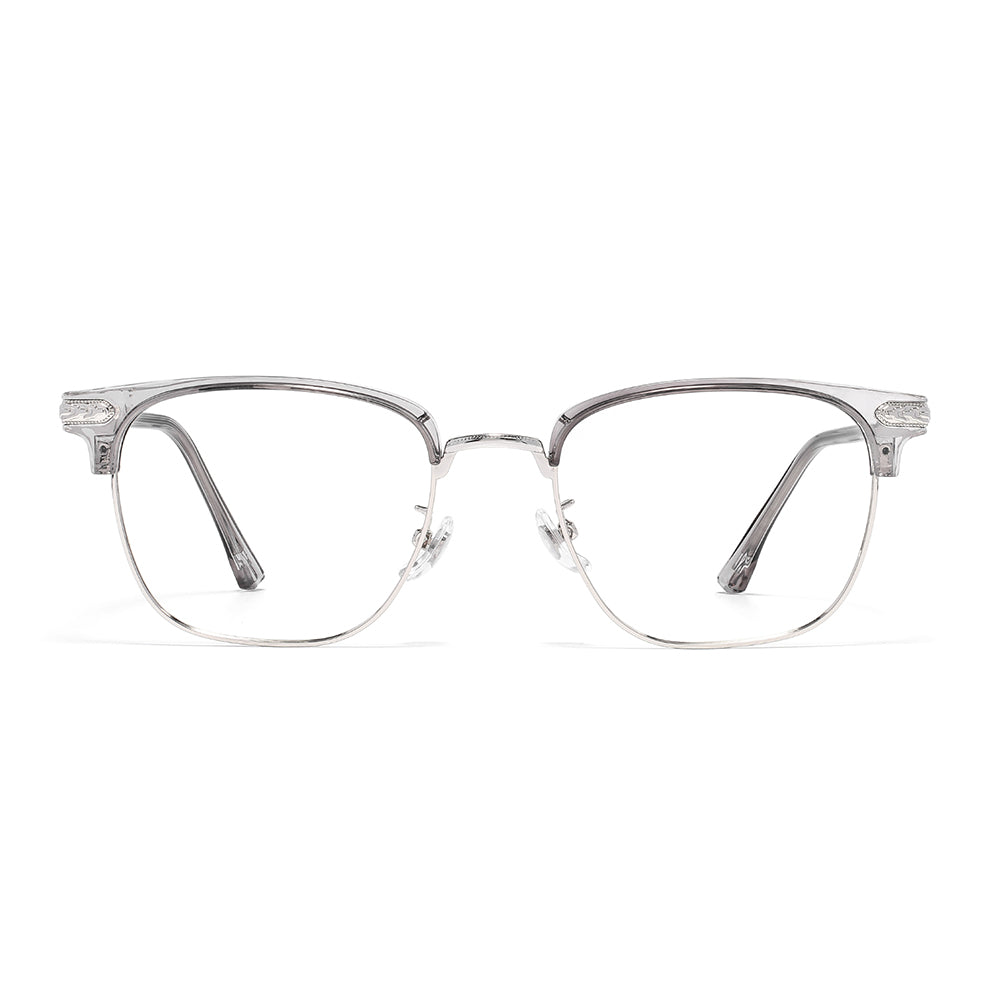 Reiz Eyeglasses in Grey & Silver