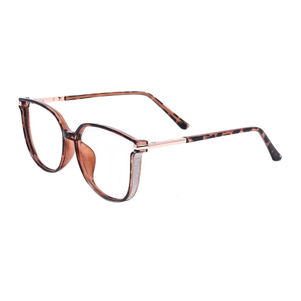 Aysun Eyeglasses in Warm Tortoise