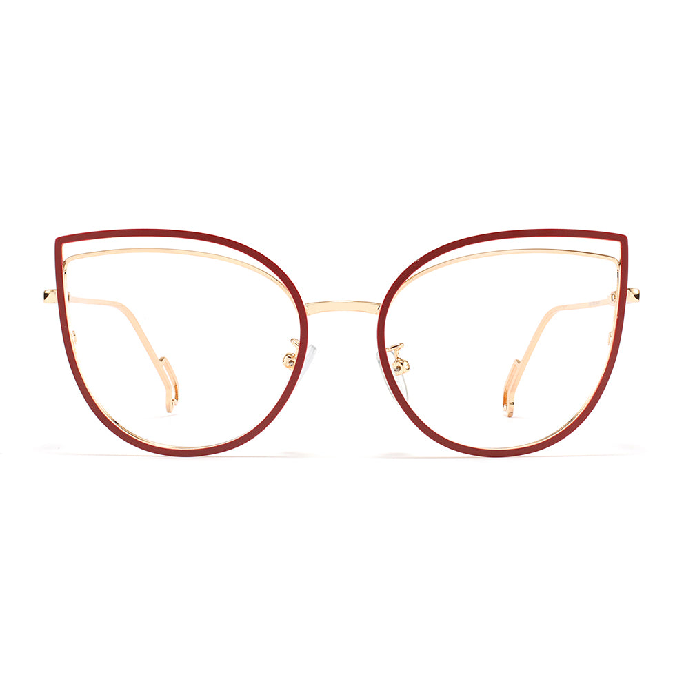 Romy Eyeglasses in Red