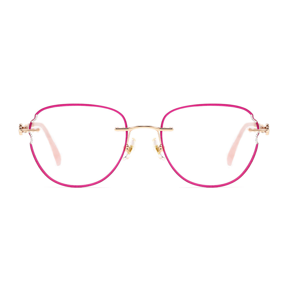 Thea Eyeglasses in Rose Gold