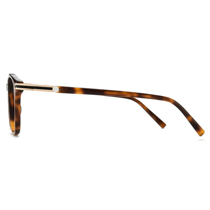 Michaela Eyeglasses in Warm Tortoise