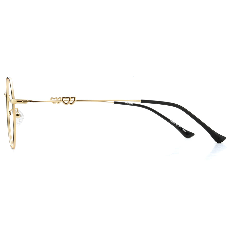 Megan Eyeglasses in Gold