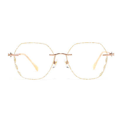 Liiam Eyeglasses in Rose Gold & Gold