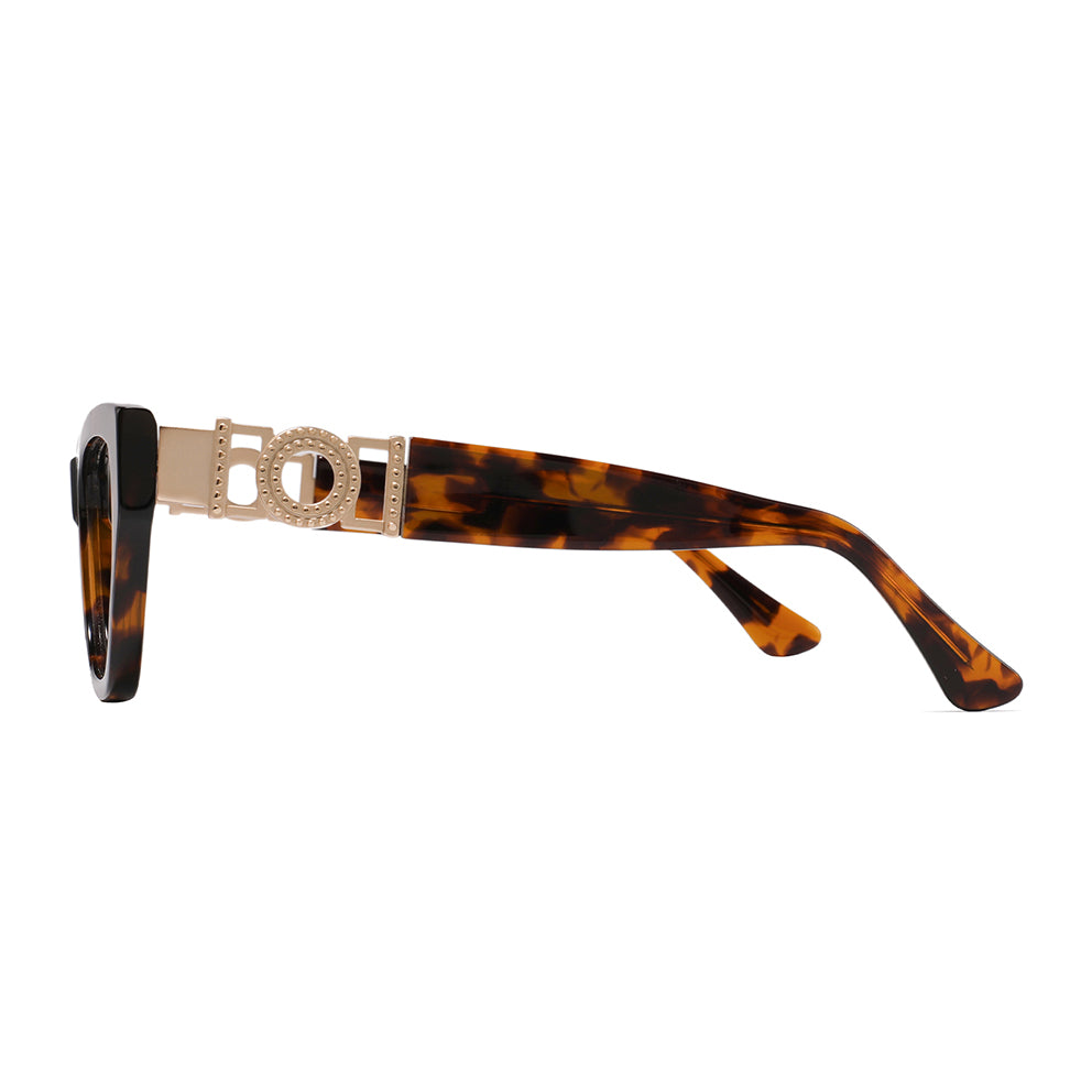 Adelia Eyeglasses in Warm Tortoise