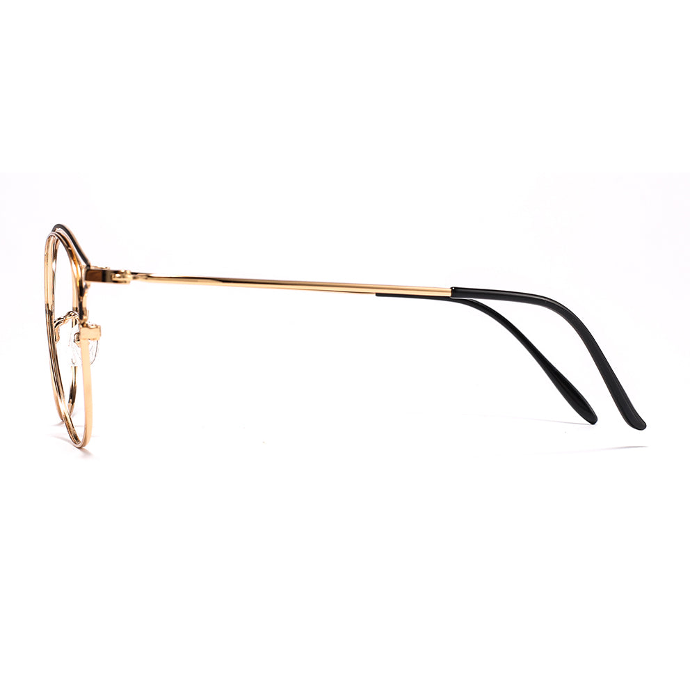 Lyerly Eyeglasses in Black & Gold