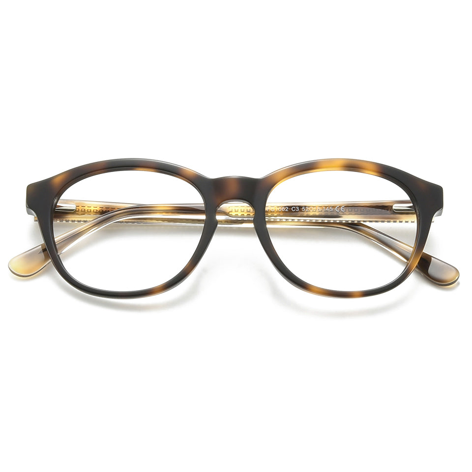 Eva Eyeglasses in Warm Tortoise