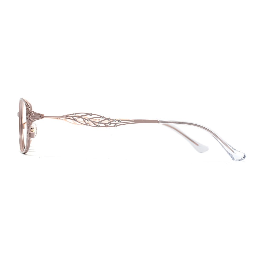 Leaf Eyeglasses in Pink