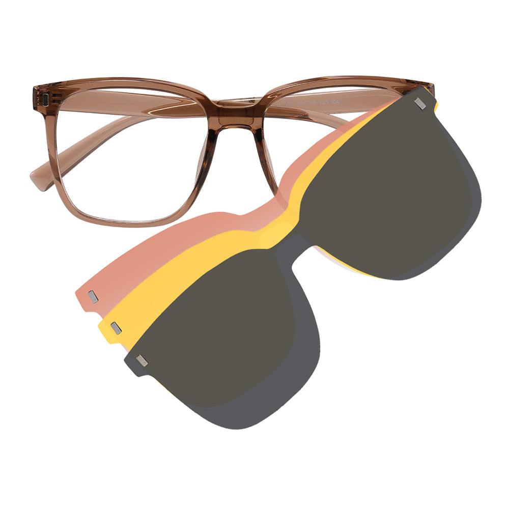 Anca Eyeglasses in Brown