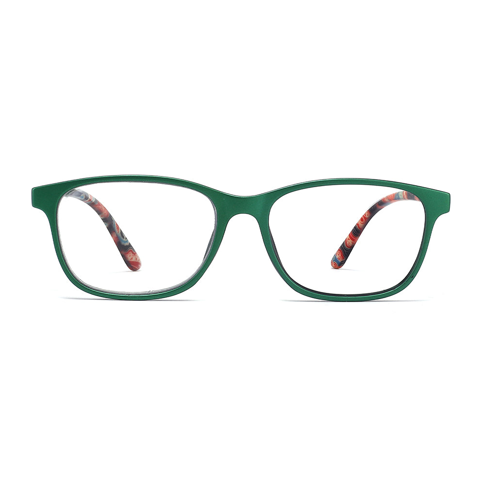 Sicily Eyeglasses in Green & Floral