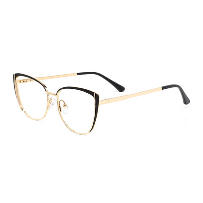 Talisha Eyeglasses in Black & Gold