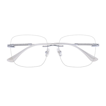 Pure Eyeglasses in Silver