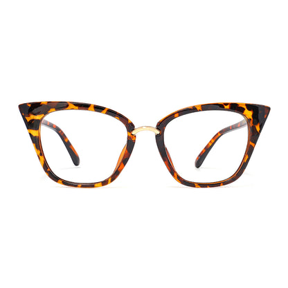 Fara Eyeglasses in Yellow Tortoise