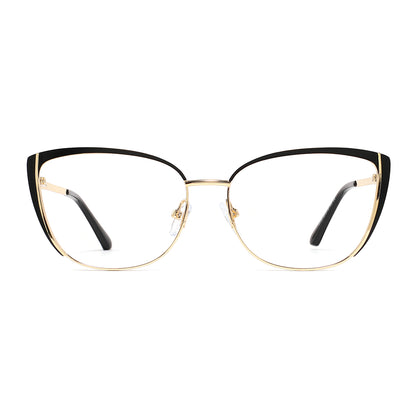 Talisha Eyeglasses in Black & Gold