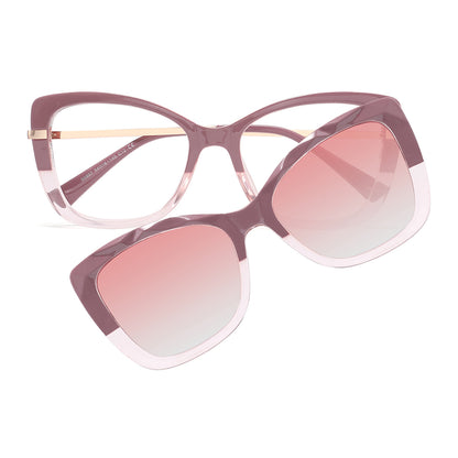 Esme Eyeglasses in Purple & Pink