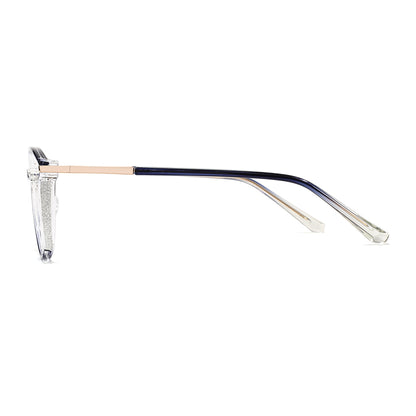 Darleen Eyeglasses in Blue & Clear