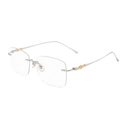 Mike Eyeglasses in Silver