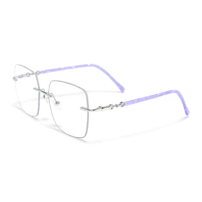 Saya Eyeglasses in Silver