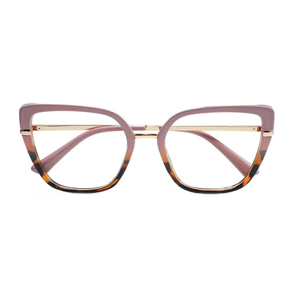 Samimi Eyeglasses in Carmine & Warm Tortoise