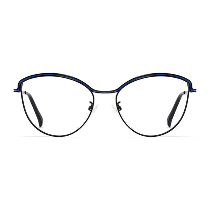 Wamsley Eyeglasses in Blue & Black