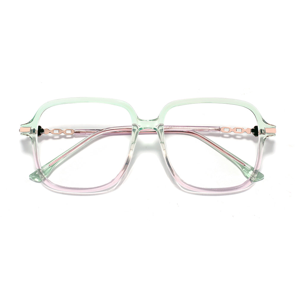 Annis Eyeglasses in Purple & Green