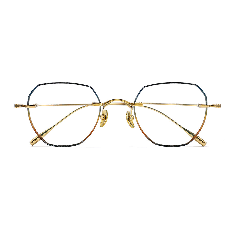 Reese Eyeglasses in Gold