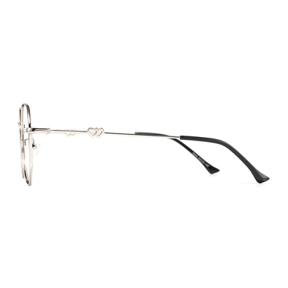 Megan Eyeglasses in Silver