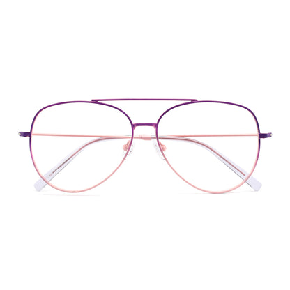 Anais Eyeglasses in Purple & Pink