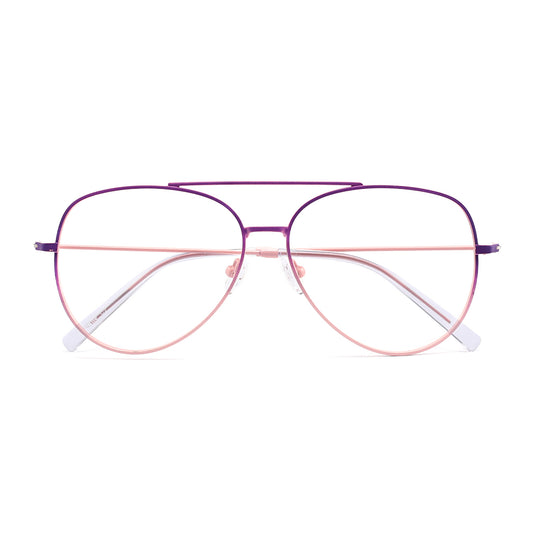 Anais Eyeglasses in Purple & Pink