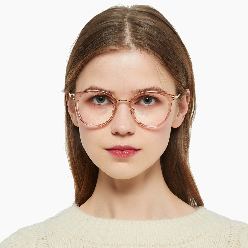 Mona Eyeglasses in Pink