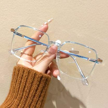 Sandy Eyeglasses in Celadon & Clear