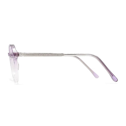 Lina Eyeglasses in Purple & Clear