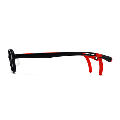 King Eyeglasses in Black & Red