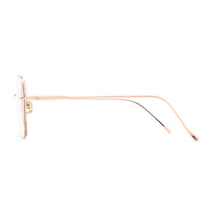 Cervine Eyeglasses in Rose Gold