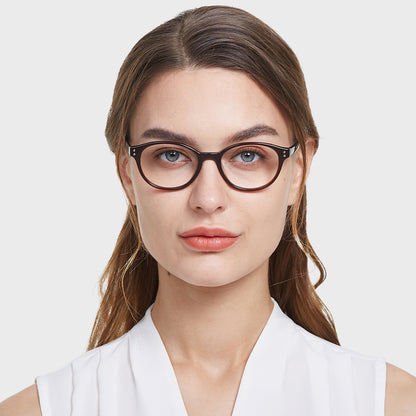 Brenda Eyeglasses in Brown