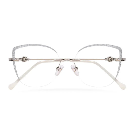 Kary Eyeglasses in Silver